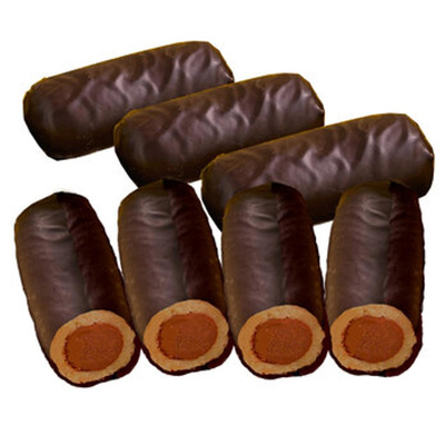 Produktfoto zu Baumstämme mit Nougat VEGAN Theke 50g