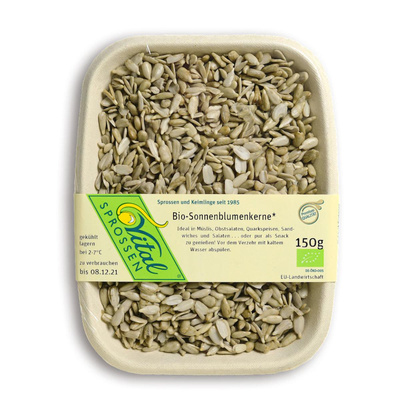Produktfoto zu Sonnenblumenkernkeimlinge 150g