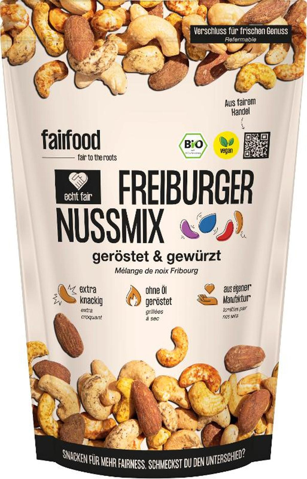 Produktfoto zu Freiburger Nussmix, geröstet & gewürzt