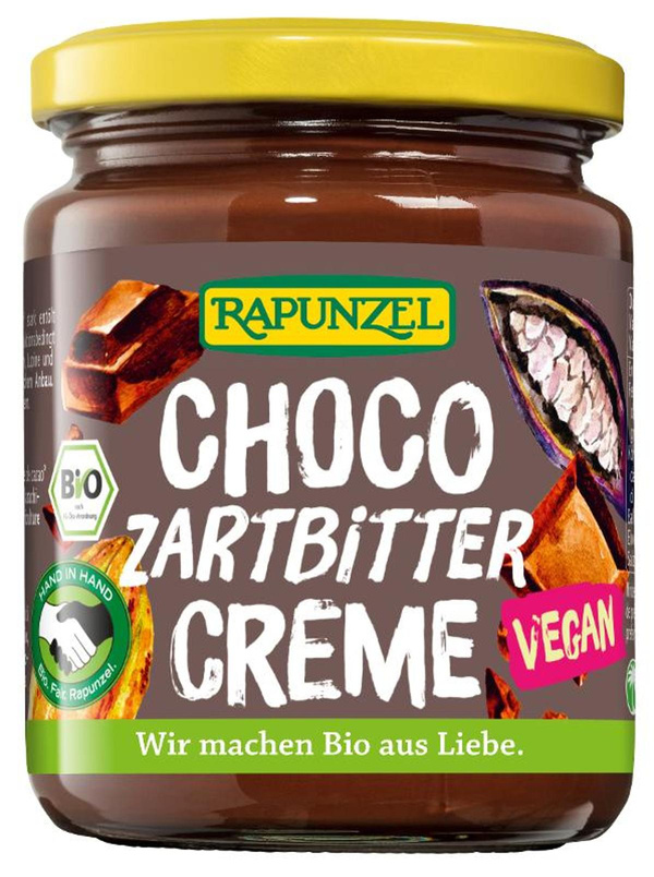 Produktfoto zu Choco, Zartbitter Schokoaufstrich 250g