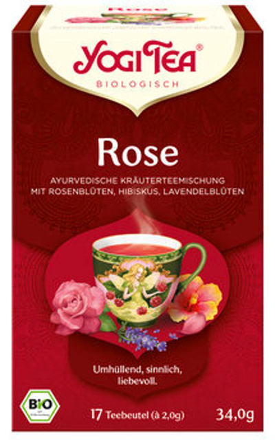 Produktfoto zu YOGI TEA Rose (Btl je 2,0 g) 34g