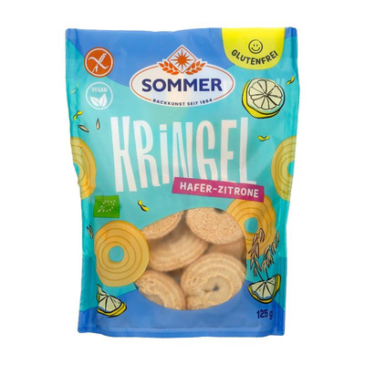 Produktfoto zu Hafer Zitronen Kringel glutenfrei vegan