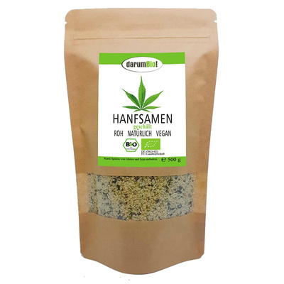 Produktfoto zu Hanfsamen geschält 500g