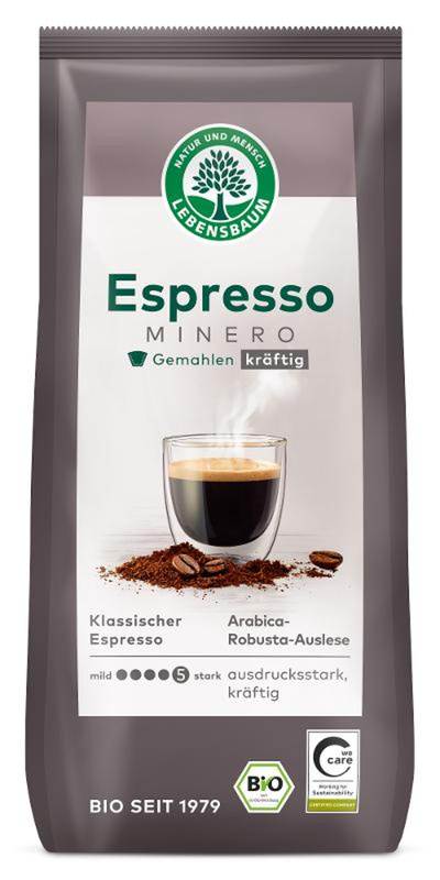 Produktfoto zu Espresso minero (gemahlen) 250g