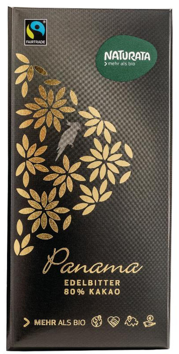 Produktfoto zu Schokolade 'Panama' Feinbitter 80% Kakao