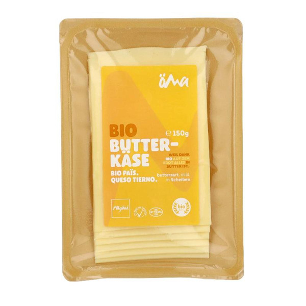 Produktfoto zu ÖMA Butterkäse Scheiben