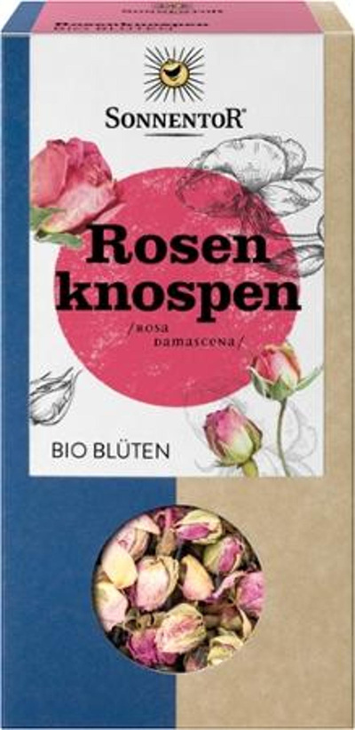 Produktfoto zu Rosenblüten Knospen Tee lose 30g