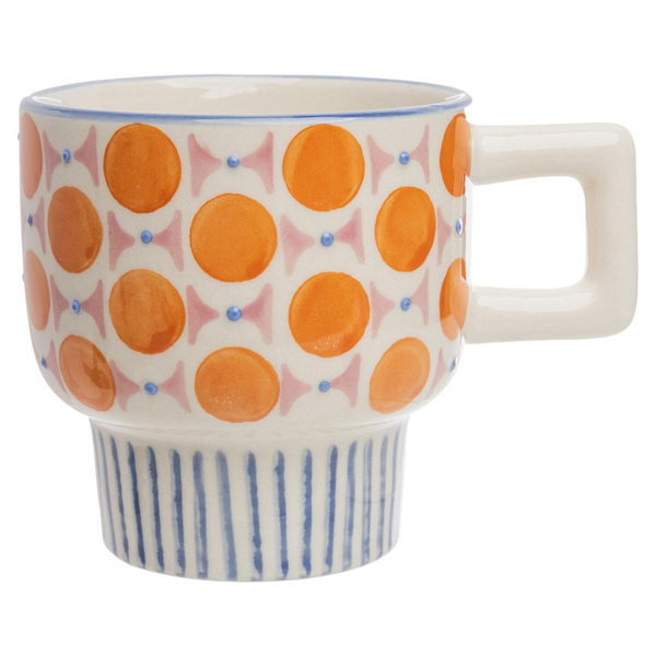 Produktfoto zu Tasse Punkte orange