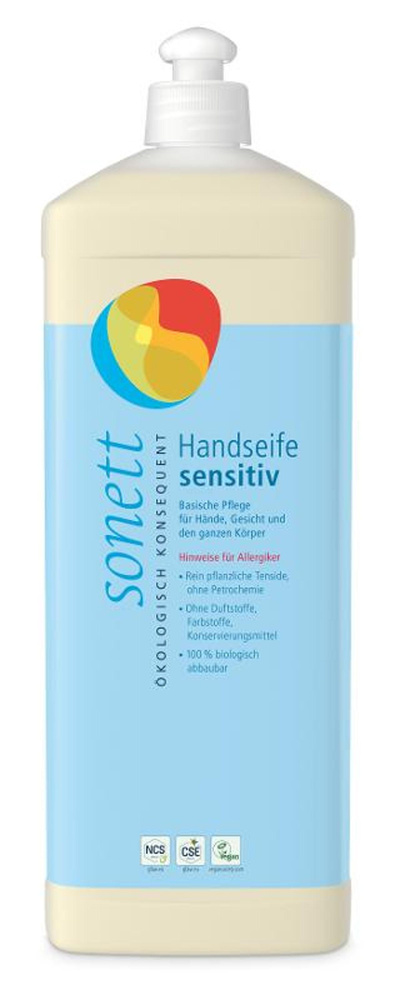 Produktfoto zu Handseife sensitiv Nachfüllflasche 1l