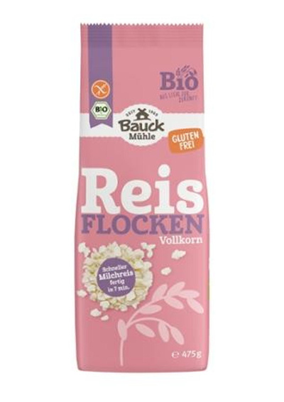 Produktfoto zu Reisflocken Vollkorn, glutenfrei, Demeter 500g