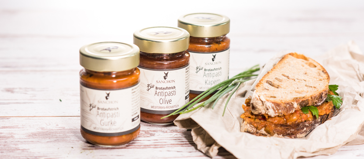 Grünland Bio Lieferant Sanchon Brotaufstriche