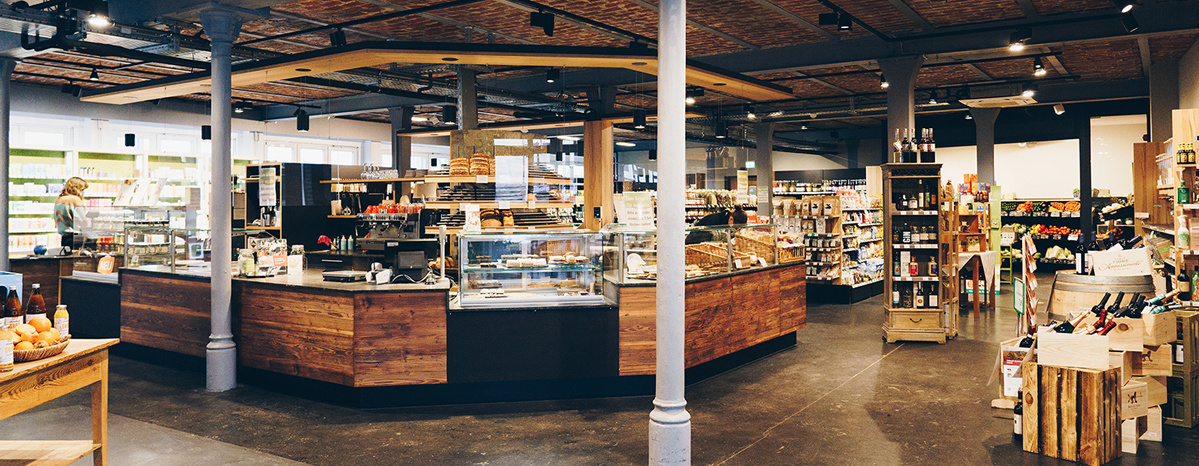 Grünland Bioladen Verkaufsraum