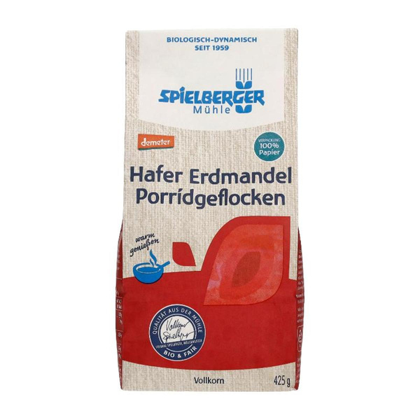 Produktfoto zu Hafer Erdmandel Porridgeflocken 425g
