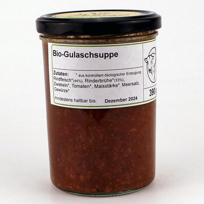Produktfoto zu Gulaschsuppe  390g