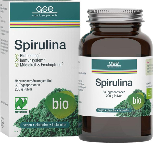 Produktfoto zu Spirulina 200 g Pulver