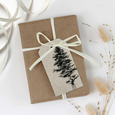 Produktfoto zu Geschenkanhänger Weißtanne
