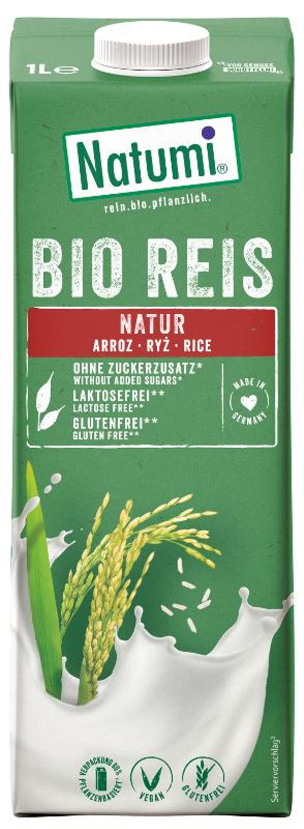Produktfoto zu Reisdrink Natural 1l