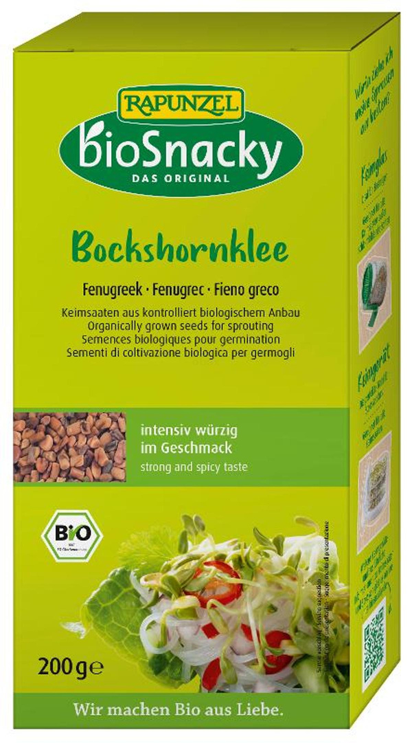 Produktfoto zu Keimsaat Bockshornklee bioSnacky 200g