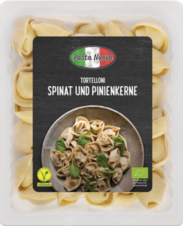 Produktfoto zu Tortelloni Spinat_Pinienkerne 250g