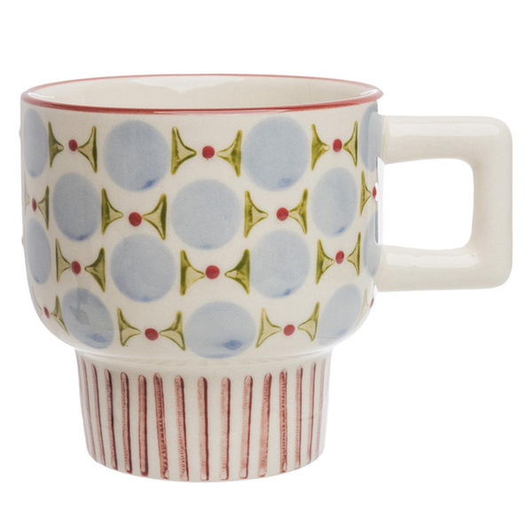 Produktfoto zu Tasse Punkte blau