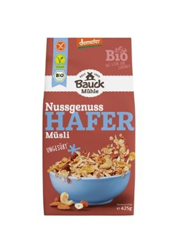 Produktfoto zu Hafer Müsli Nussgenuss, glutenfrei
