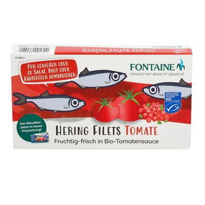 Produktfoto zu Zarte Heringsfilets 200g