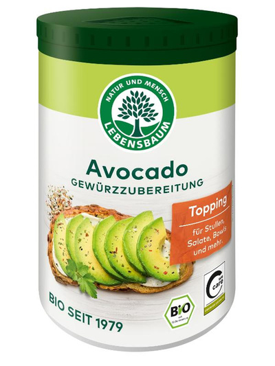 Produktfoto zu Avocado - Gewürzzubereitung, Topping (Streudose) 100g