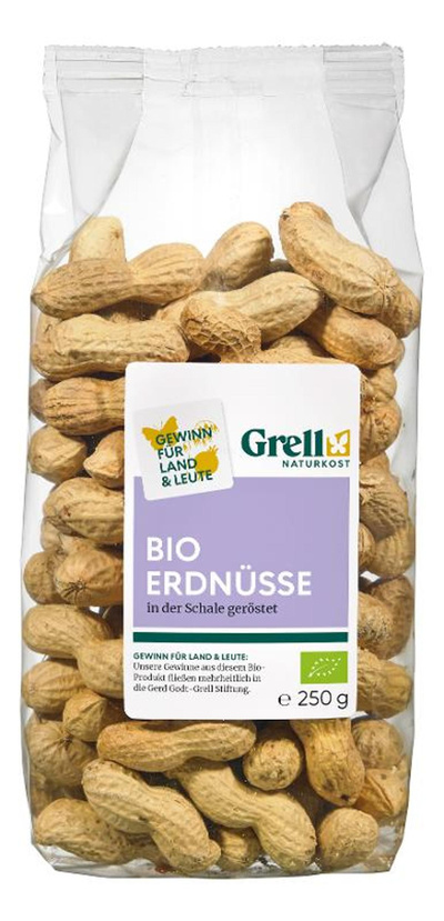 Produktfoto zu Erdnüsse in Schalen geröstet 250g