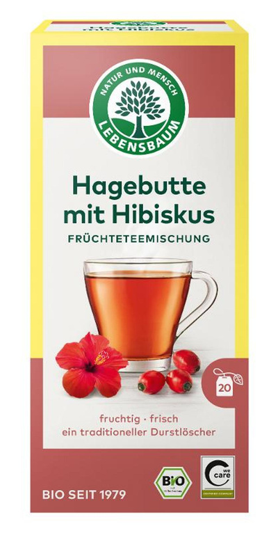 Produktfoto zu Hagebutte-Hibiskus (Aufgussbtl … 2,5 g) 50g