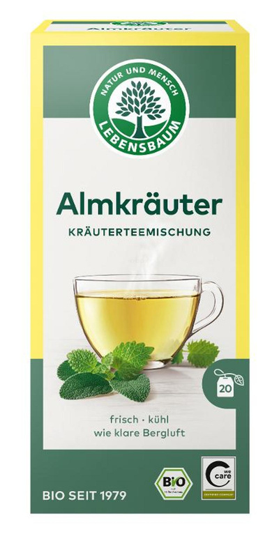 Produktfoto zu Almkräutertee (Aufgussbeutel je 1,5g) 30g