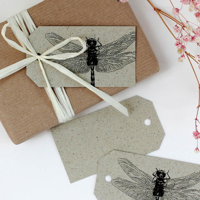 Produktfoto zu Geschenkanhänger Libelle