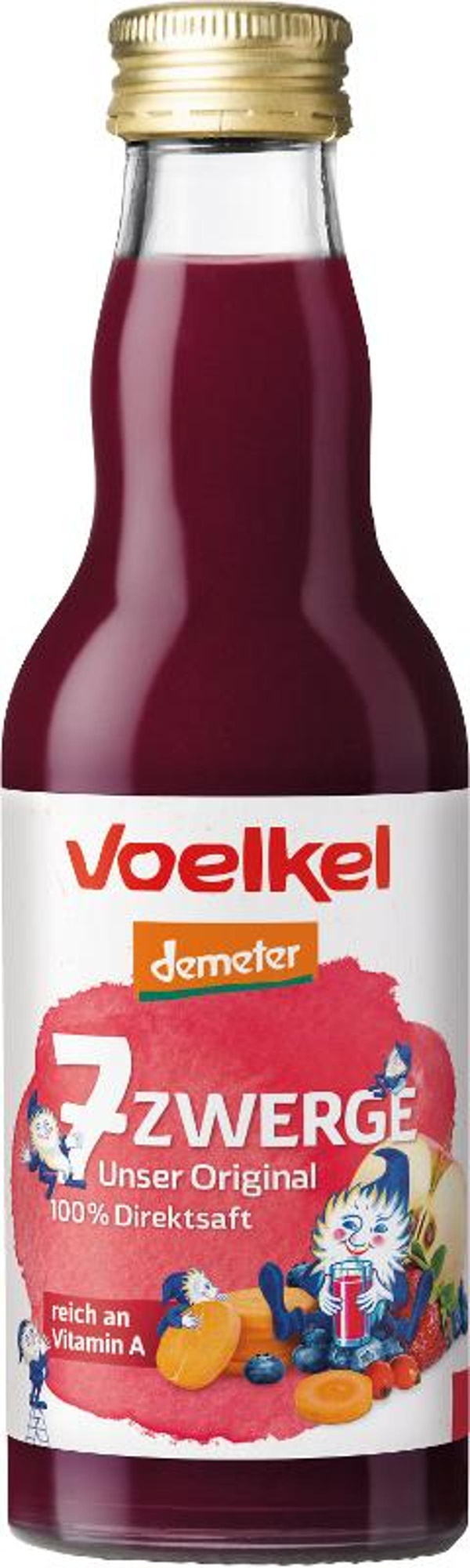 Produktfoto zu 7 Zwerge Kindersaft - Unser Original, Demeter