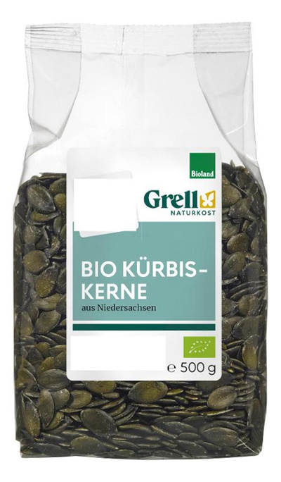 Produktfoto zu Kürbiskerne aus Niedersachsen -Bioland- 500g