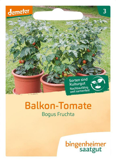 Produktfoto zu Saatgut Balkon-Tomate Bogus Fruchta