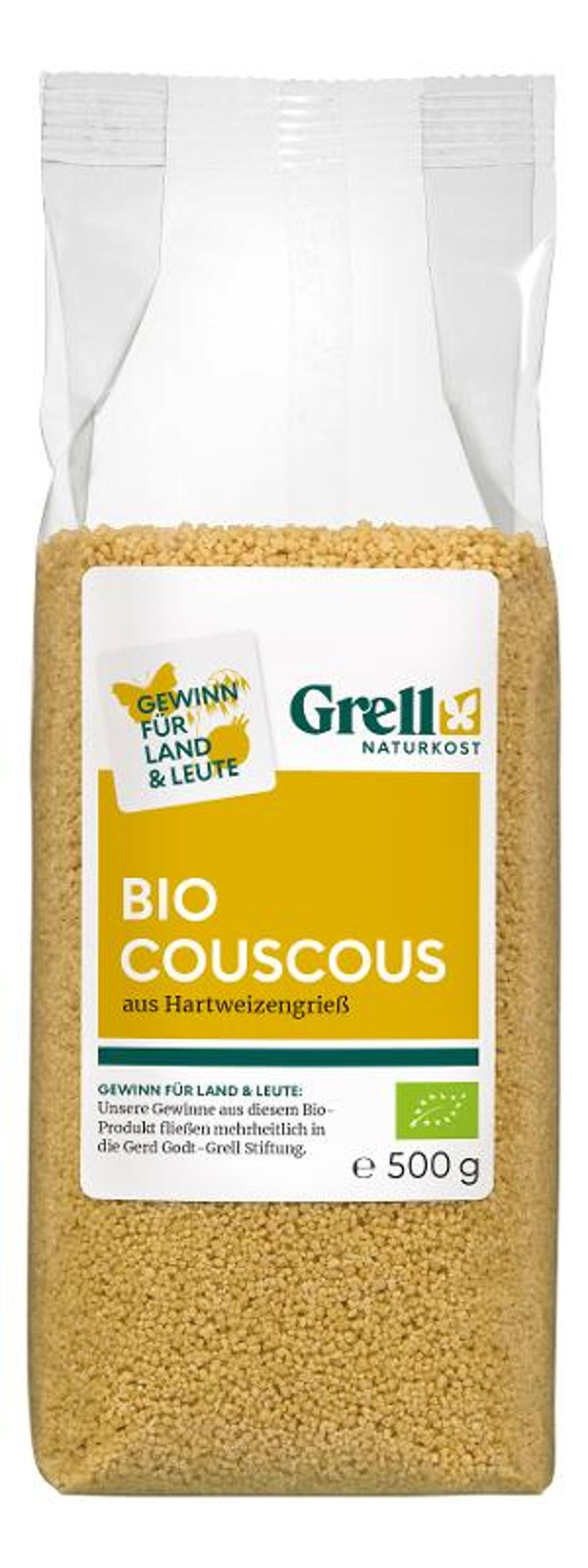 Produktfoto zu Couscous aus Hartweizengrieß 500g