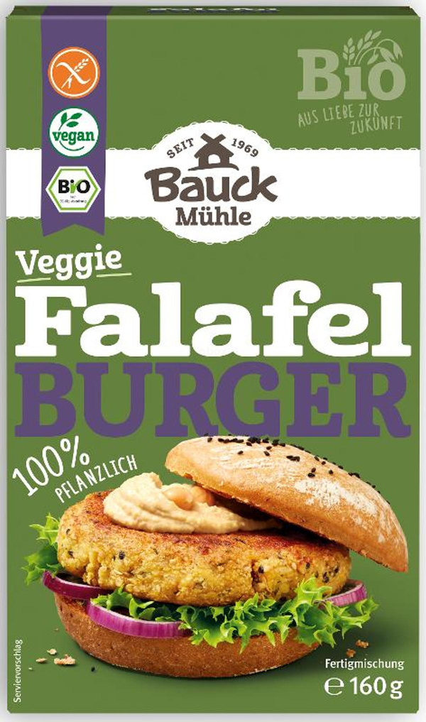 Produktfoto zu Veggie Falafel Burger, Fertigmischung