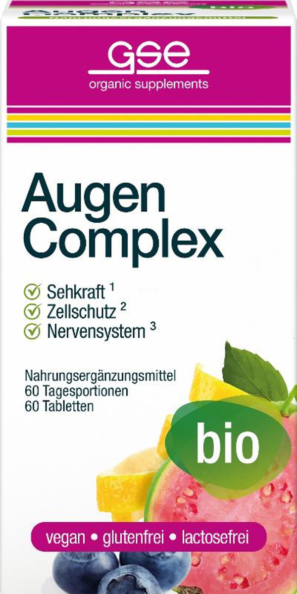 Produktfoto zu Augen Complex  60 Tabletten