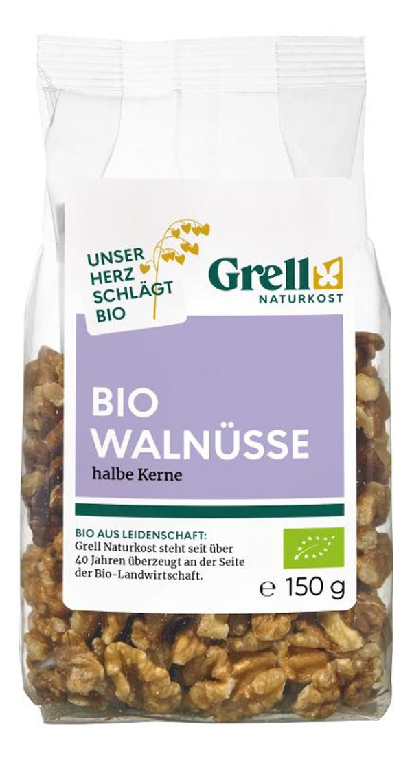 Produktfoto zu Walnüsse halbe Kerne 150g