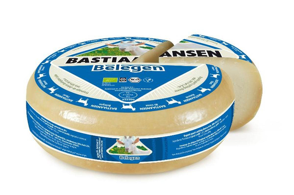 Produktfoto zu Bastiaansen Ziegenkäse mittelalt 50%