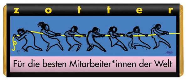 Produktfoto zu Für die besten Mitarbeiter*innen der Welt - Mandel Praline