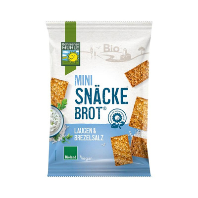 Produktfoto zu Mini Snäckebrot Lauge & Brezelsalz 95g