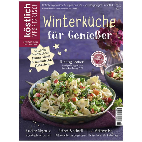 Produktfoto zu köstlich vegetarisch Zeitschrift