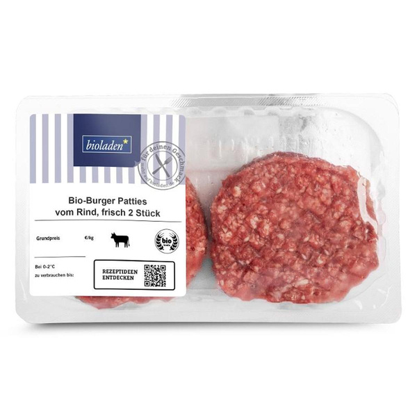 Produktfoto zu b*Burger Patties vom Rind ca220g