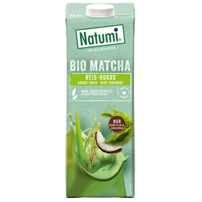 Produktfoto zu Matcha Reis-Kokosdrink 1l