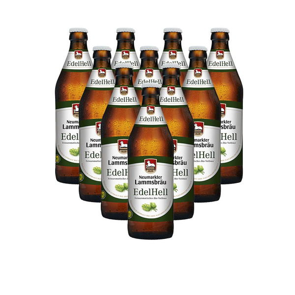 Produktfoto zu Lammsbräu EdelHell 10x 0,5l