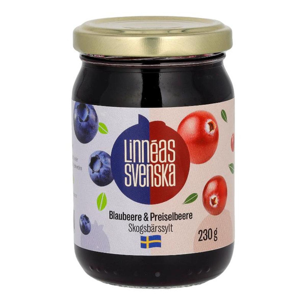Produktfoto zu Blau & Preiselbeerkonfitüre 230g