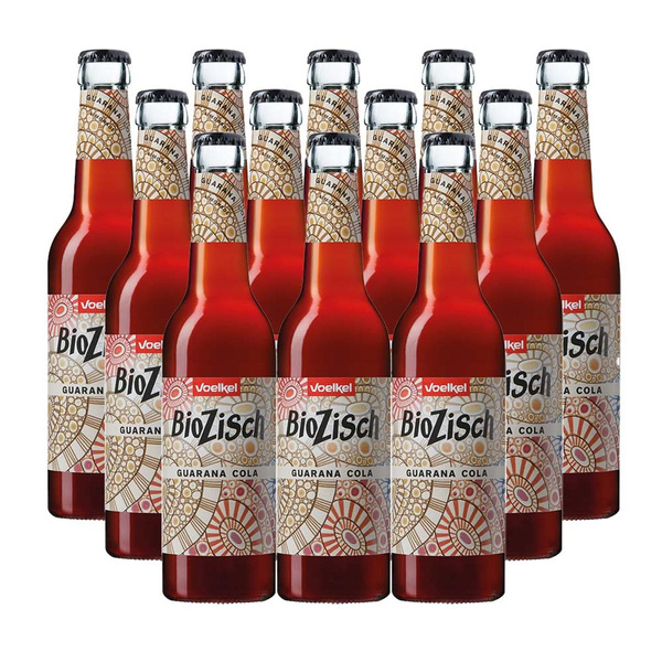 Produktfoto zu BioZisch Guarana Cola Kiste 12x0,33l