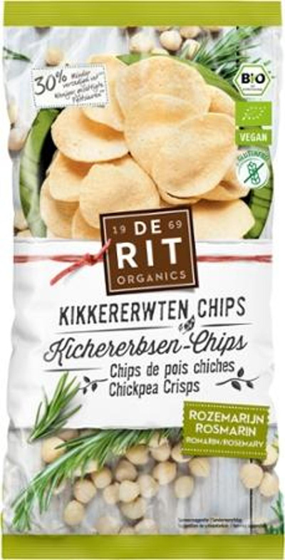 Produktfoto zu Kichererbsenchips Rosmarin 75g