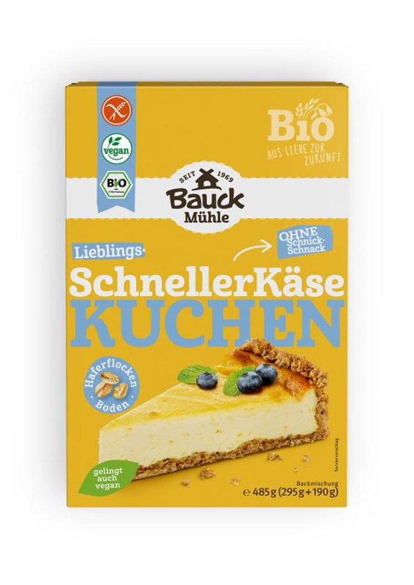 Produktfoto zu Käsekuchen (Der Schnelle) Backmischung 485g