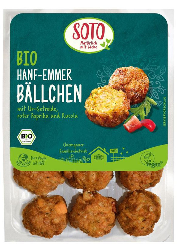 Produktfoto zu Hanf-Emmer-Bällchen (15 x 12g)